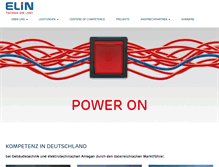 Tablet Screenshot of elin.de