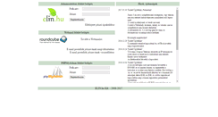 Desktop Screenshot of admin.elin.hu